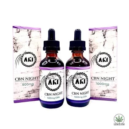 AKI - CBN Nighttime Oil 60ML *SALE* - Mohawk Medibles Canada