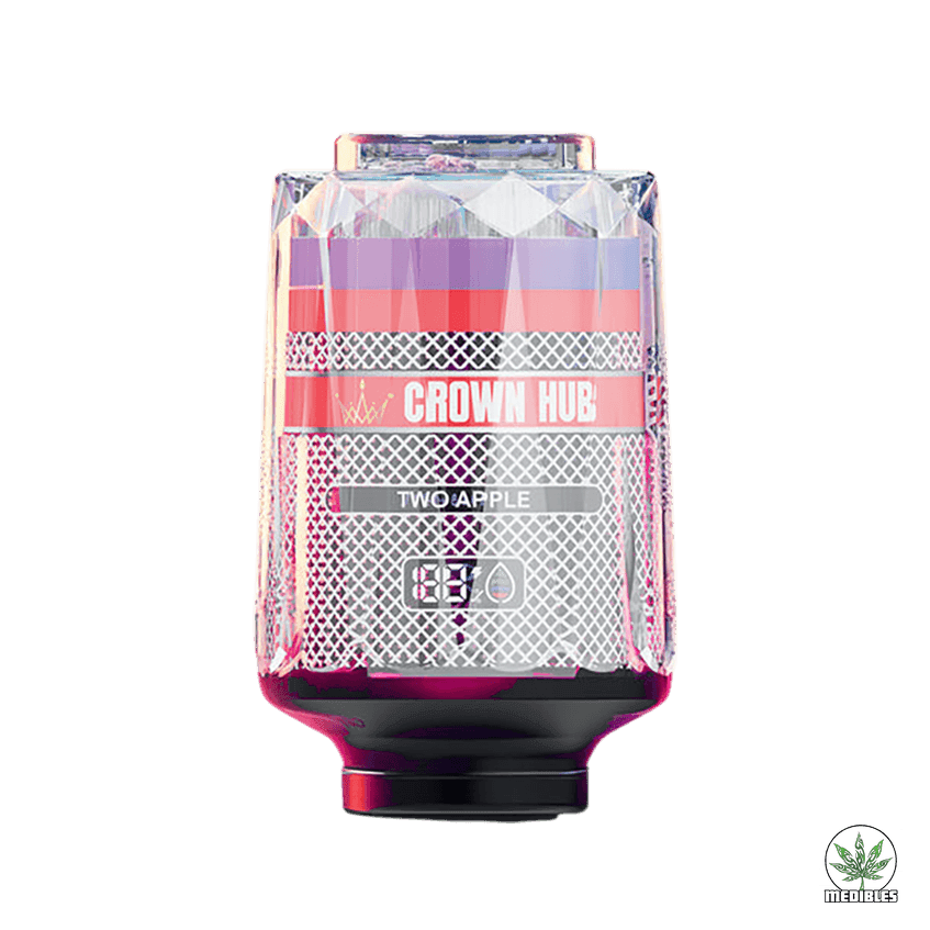 Crown Hub Disposable Hookah Head (Two Apple)
