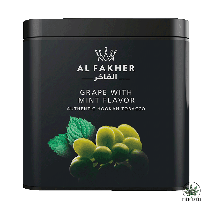 Al Fakher – Hookah Tobacco (Grape with Mint)
