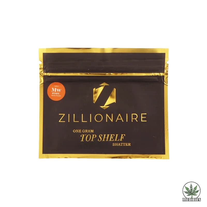 Zillionaire Shatter 1G (Sativa / Maui Wowie HTFSE)