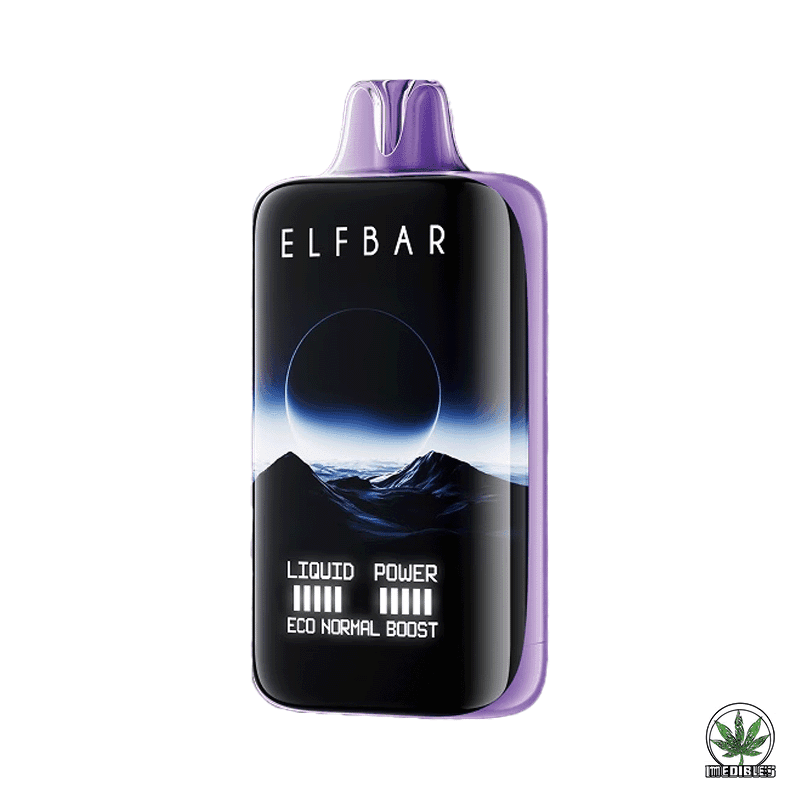 Elf Bar Moon Night 40k Nicotine Vape (Grape Ice)