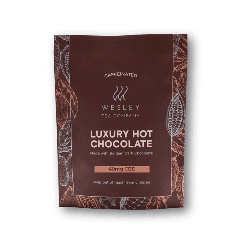 Wesley Tea Company - Luxury CBD Hot Chocolate 40mg - Mohawk Medibles Canada