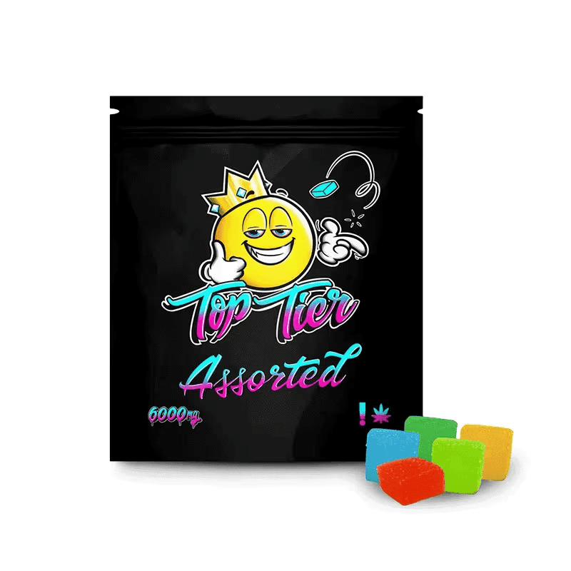 Top Tier Gummies 6000mg THC