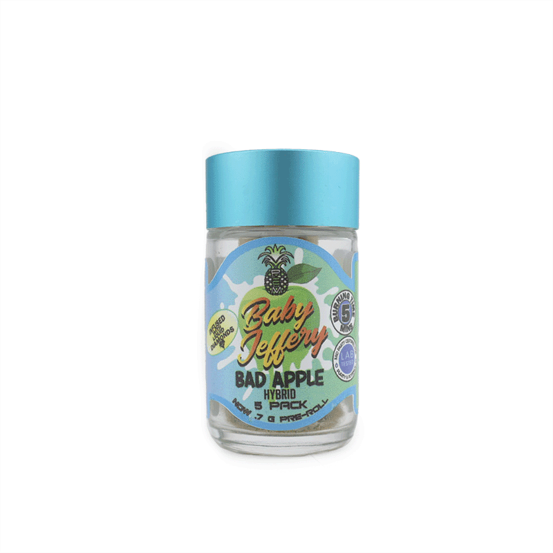 Pineapple Express Meds (PEM) Baby Jeffery Pre-Roll 5 Pack - Mohawk Medibles Canada