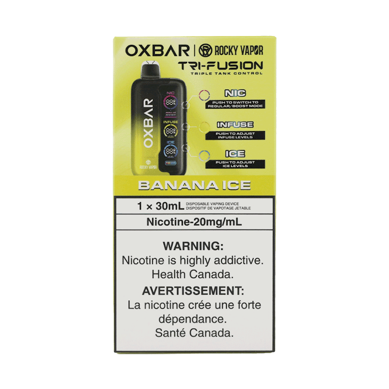 Oxbar Rocky Vapor Tri Fusion Vape (30mL)