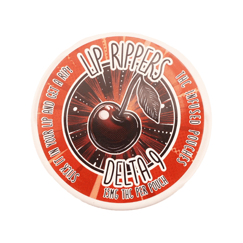 Lip Rippers Delta-9 THC Pouches Watermelon