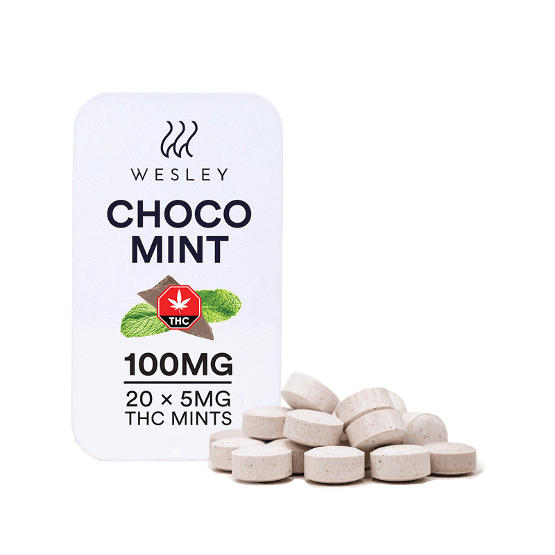 Wesley - THC Choco-Mint Mints | Mohawk Medibles - Mohawk Medibles Canada