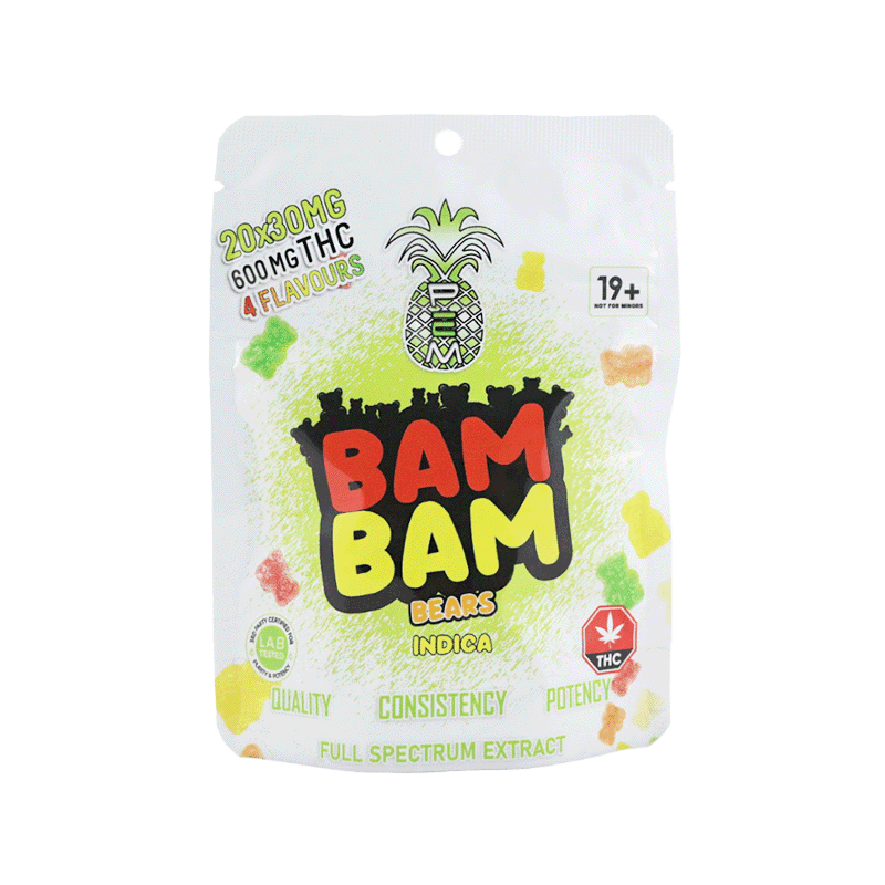 Pineapple Express Meds (PEM) Gummy 300mg Front