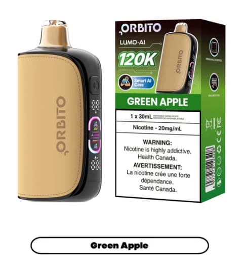 ORBITO Smart AI Nicotine Vape 120K 30ml