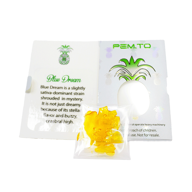Pineapple Express Meds (PEM) Full Spectrum Shatter - Mohawk Medibles Canada