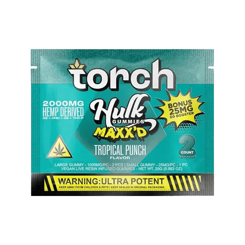 Torch Hulk Gummies Strawberry