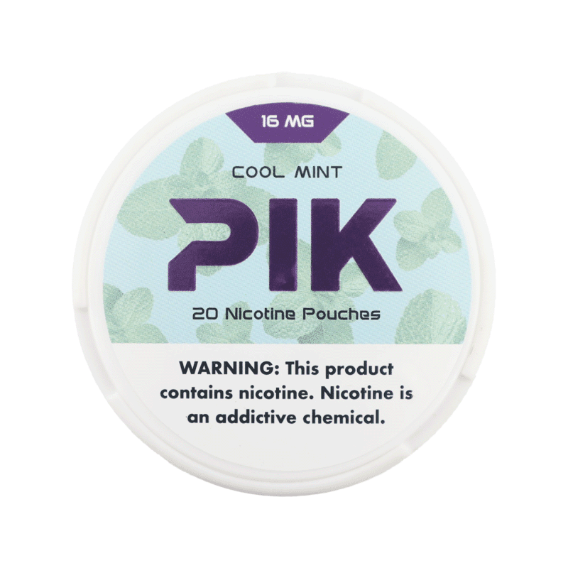 Pik Nicotine Pouches 16mg & 21mg (16mg / Cool Mint)