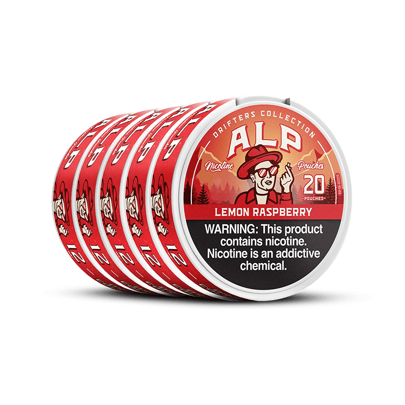 Alp Nicotine Pouches 6mg & 12mg (6mg / Lemon Raspberry)
