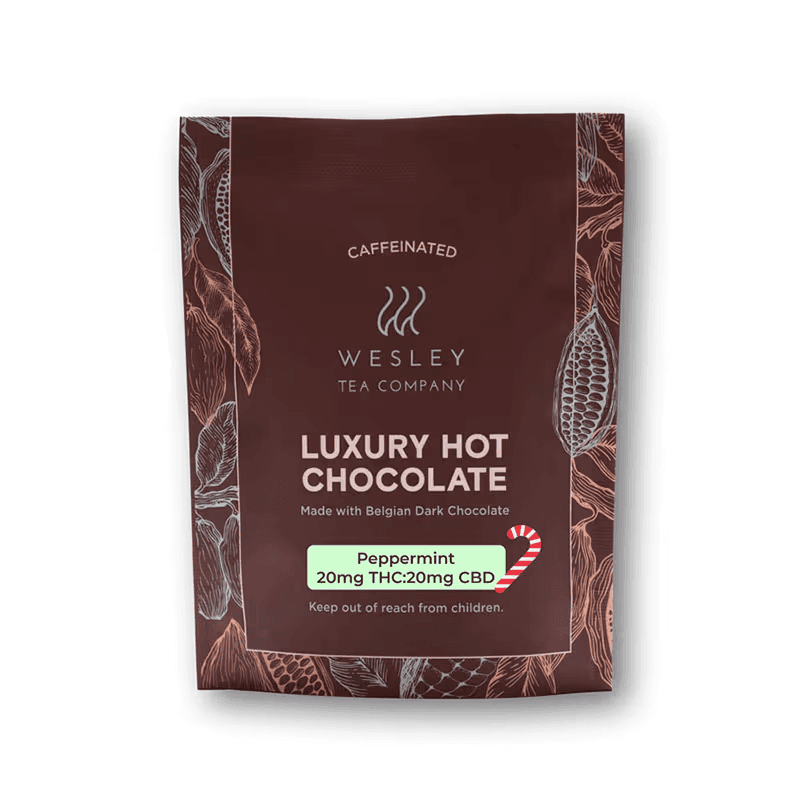 Wesley Tea Company Luxury 1:1 Hot Chocolate 40mg (Peppermint)