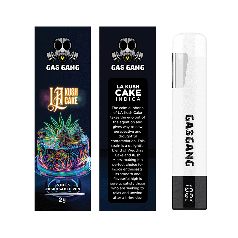 GAS GANG 2g Disposable (LA Kush Cake / Indica)