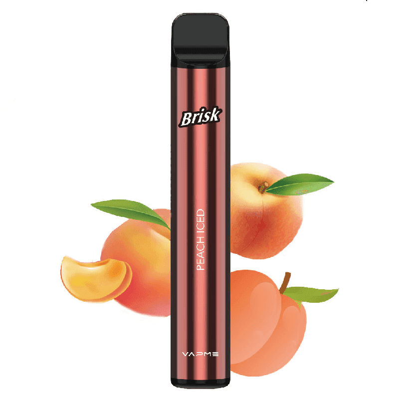 Brisk Bar 3k Nicotine Vape (Peach Iced)