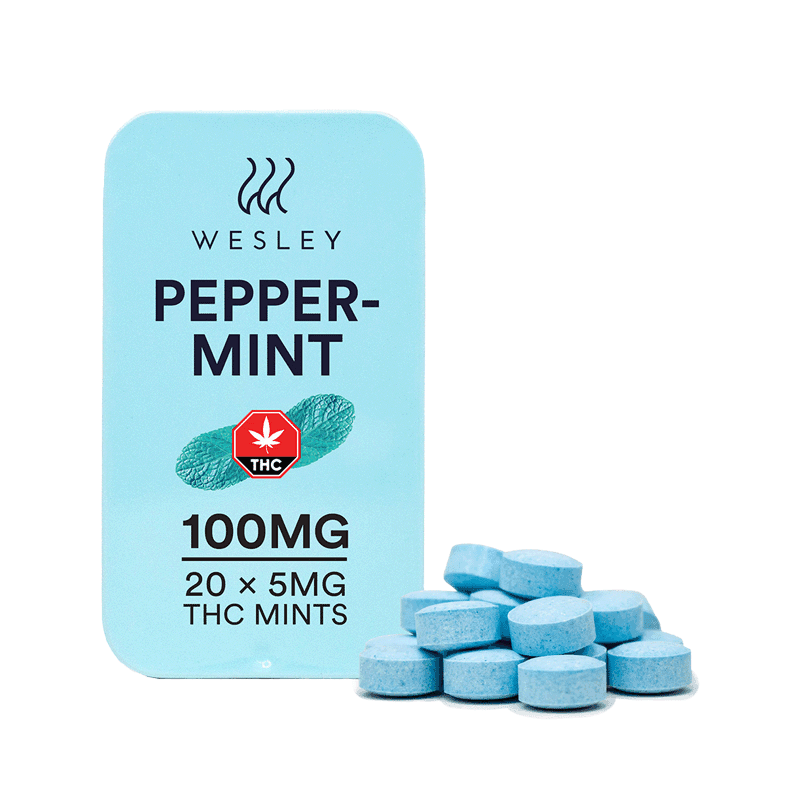 Wesley - THC Pepper-Mints (100mg)