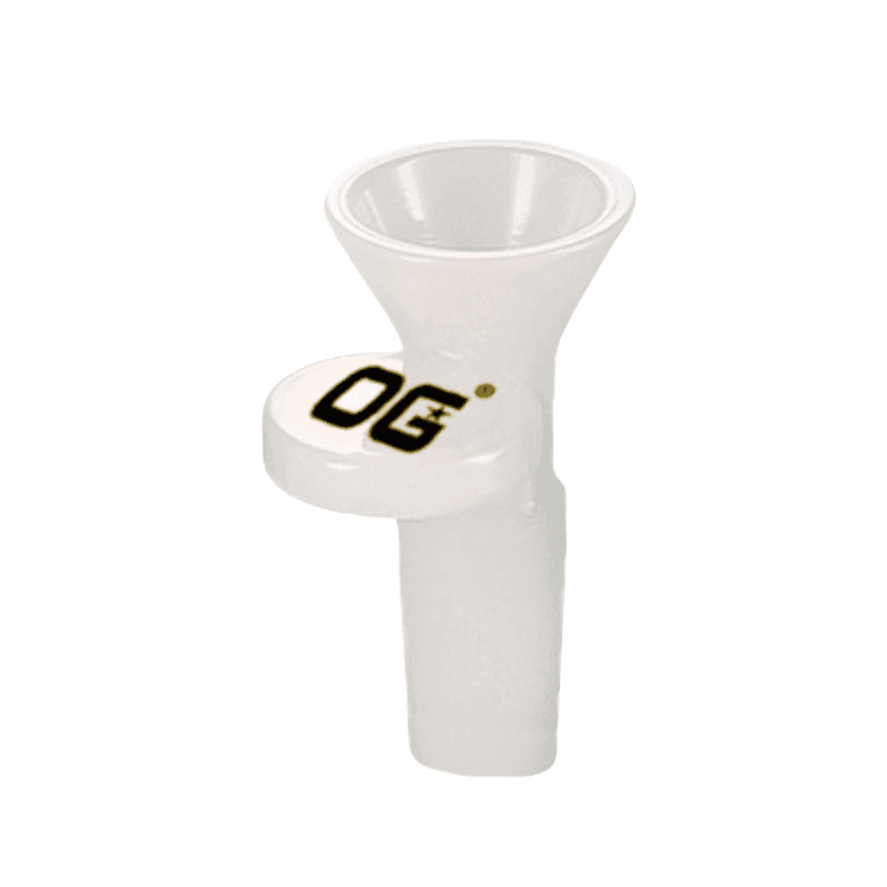 14mm Glass Bowls (White)