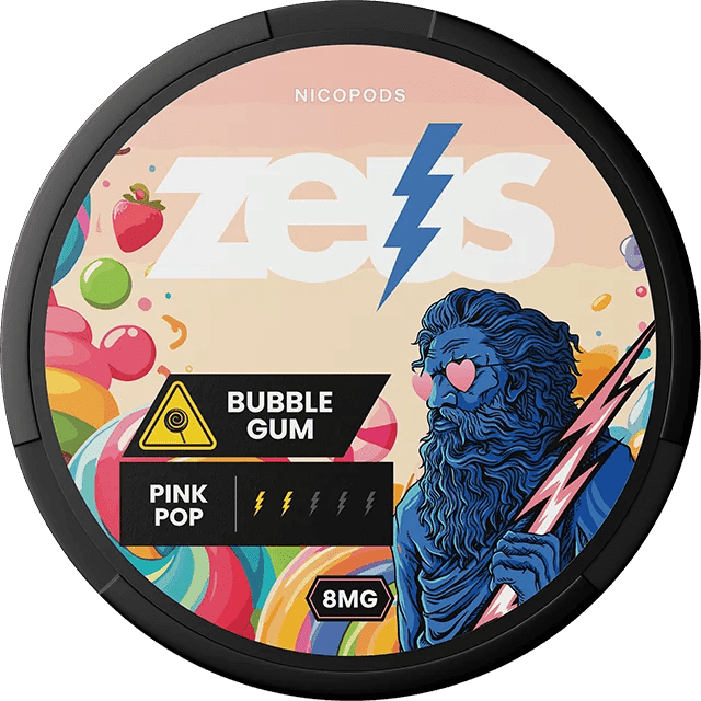 Zeus Nicopods Pouches (Bubble Gum (8MG))