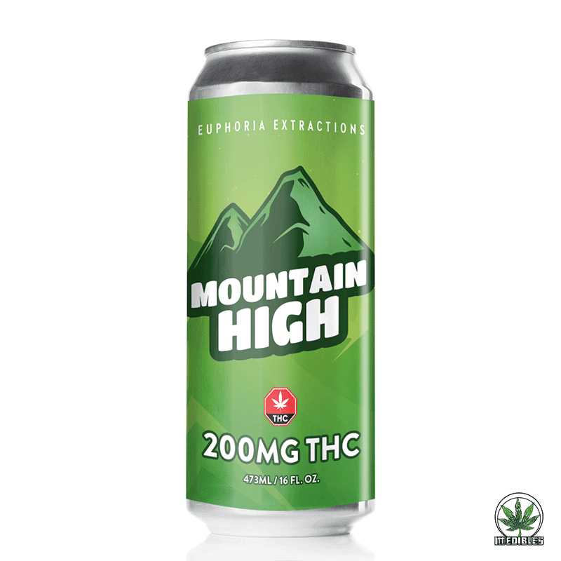Euphoria Extractions Shatter Soda 200mg (Mountain High)