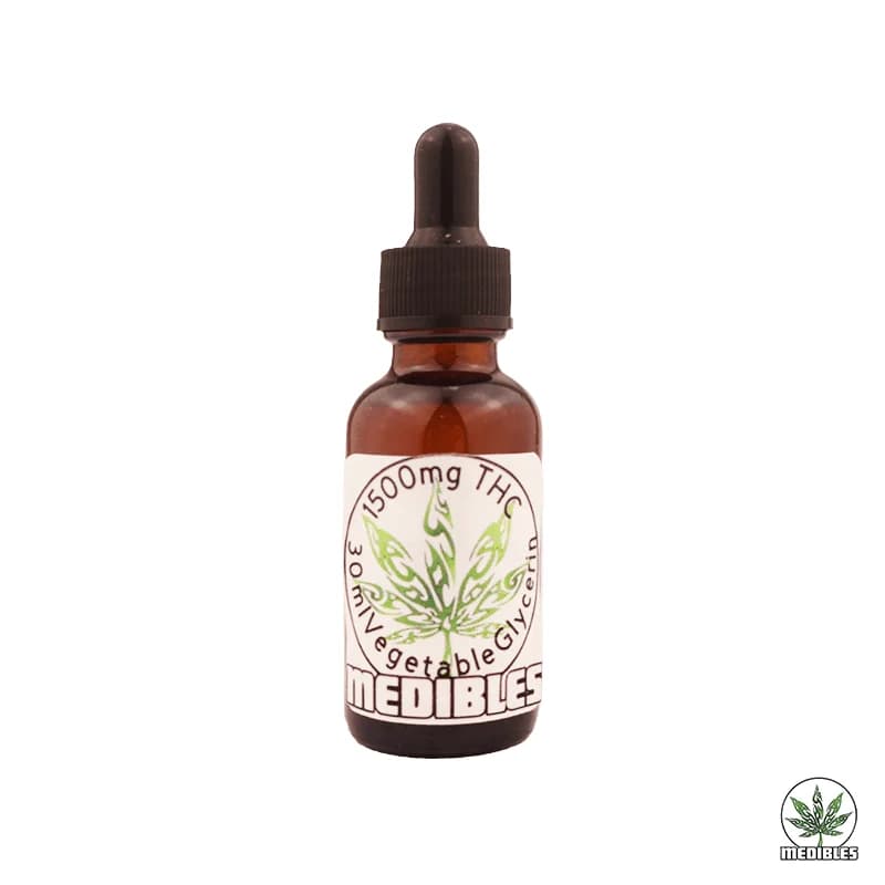 THC Tincture 1500MG (Vegetable Glycerin Base)