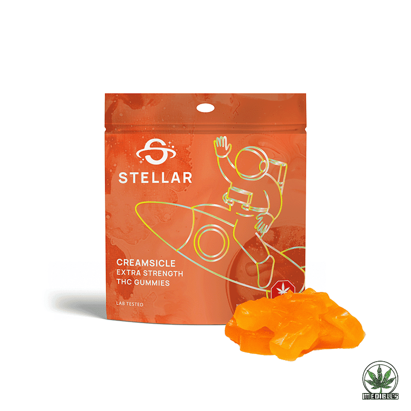 STELLAR THC CREAMSICLE GUMMIES - Mohawk Medibles Canada