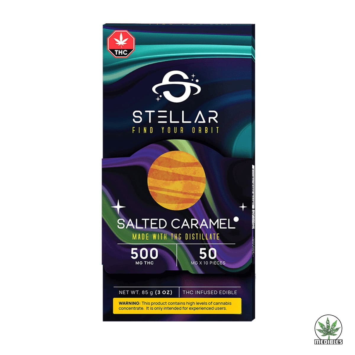 STELLAR THC Salted Caramel Bar