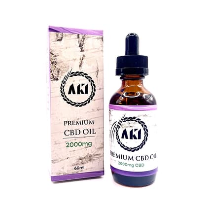 AKI Wellness – Premium CBD Oil 60ML *SALE* (2000mg)