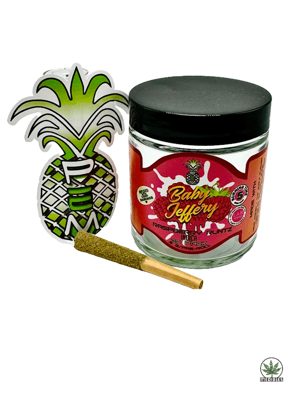 Pineapple Express Meds (PEM) Baby Jeffery Pre-Roll 30 Pack - Mohawk Medibles Canada
