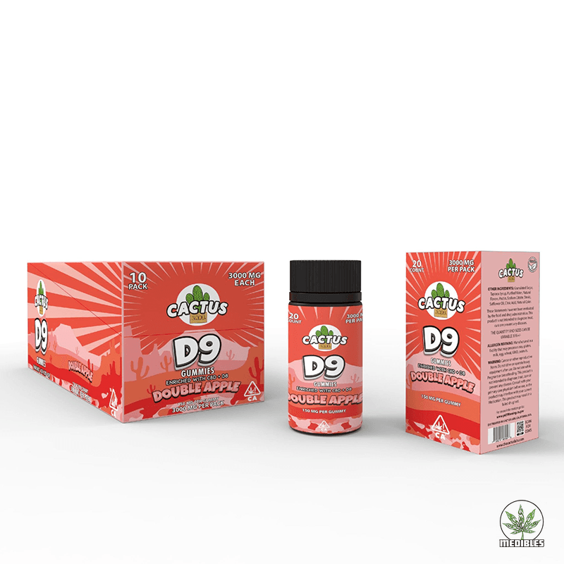 Cactus Labs D9 THC Gummies