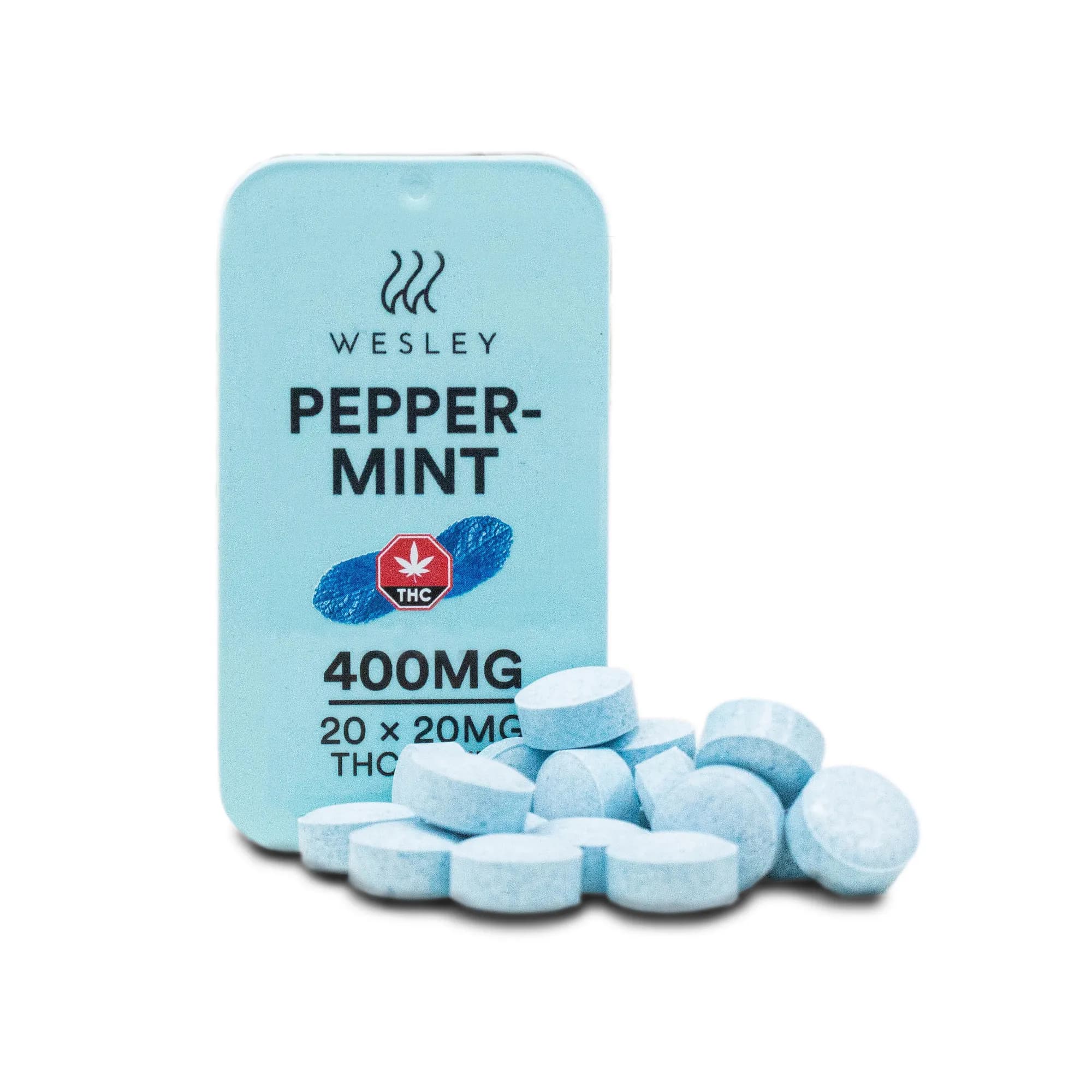 Wesley - THC Pepper-Mints - 400mg