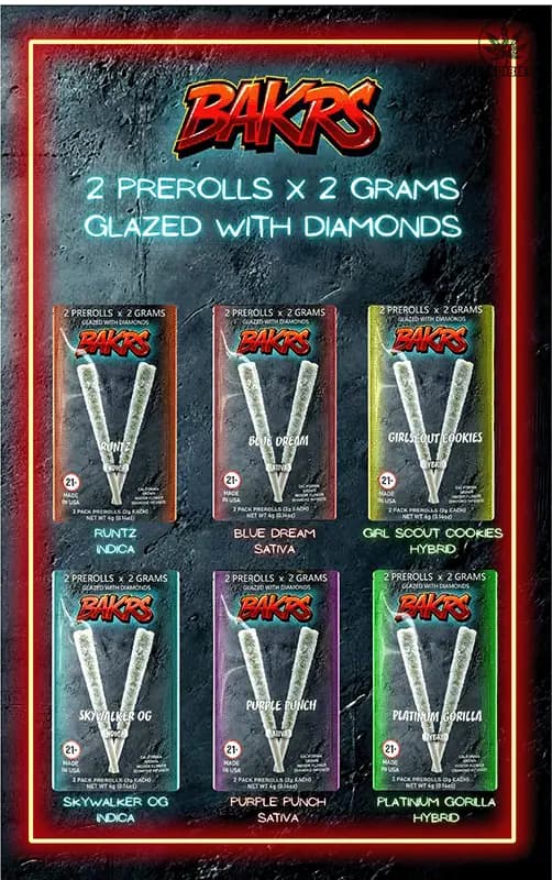 Bakrs Duo Pre Rolls - Mohawk Medibles Canada