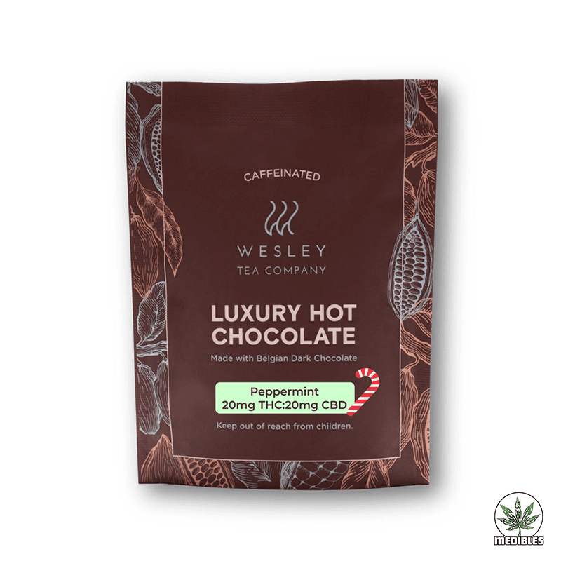 Wesley Tea Company Luxury 1:1 Hot Chocolate 40mg (Peppermint)