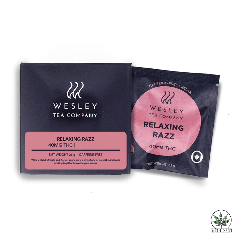 Wesley Tea Company THC Tea 40mg (Relaxing Razz)