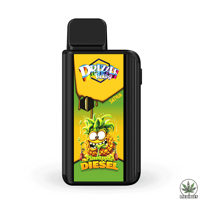 Drizzle Factory IRY Pod Live Resin 1g (Sativa / Pineapple Diesel)
