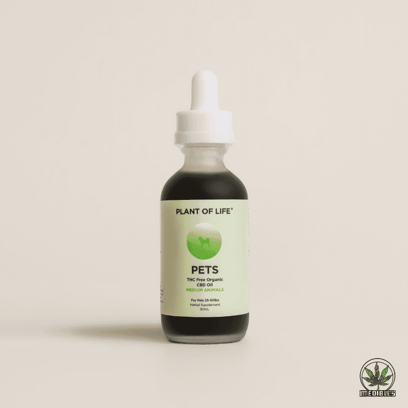 Plant of Life – THC Free Organic Pet CBD Oil (500mg)