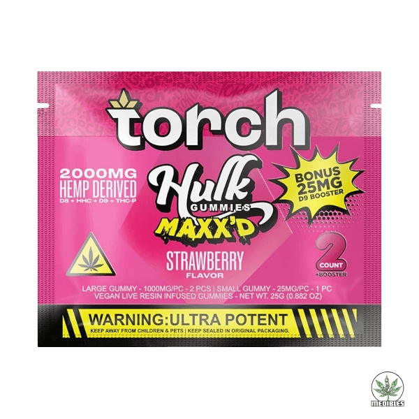 Torch Hulk Gummies Strawberry