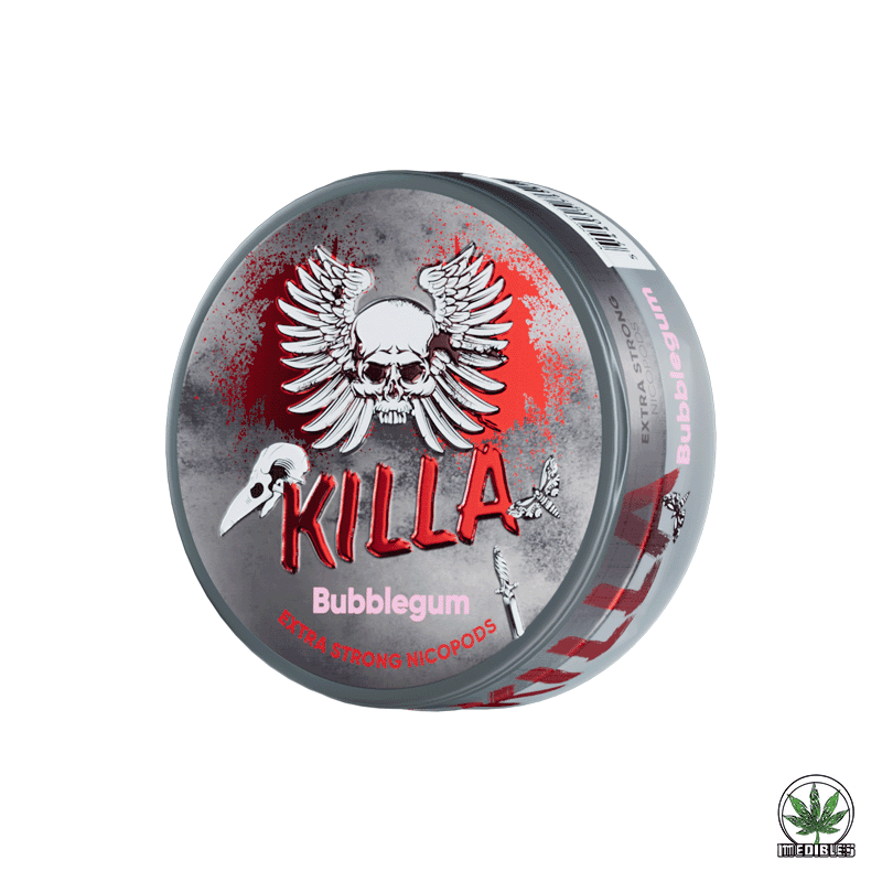 Killa 12.8mg Nicotine Pouches (Bubblegum)