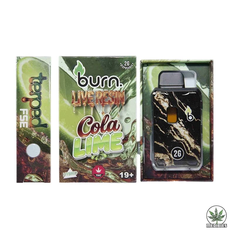 Burn 2 Gram Live Resin FSE Terped 2nd Gen Vape