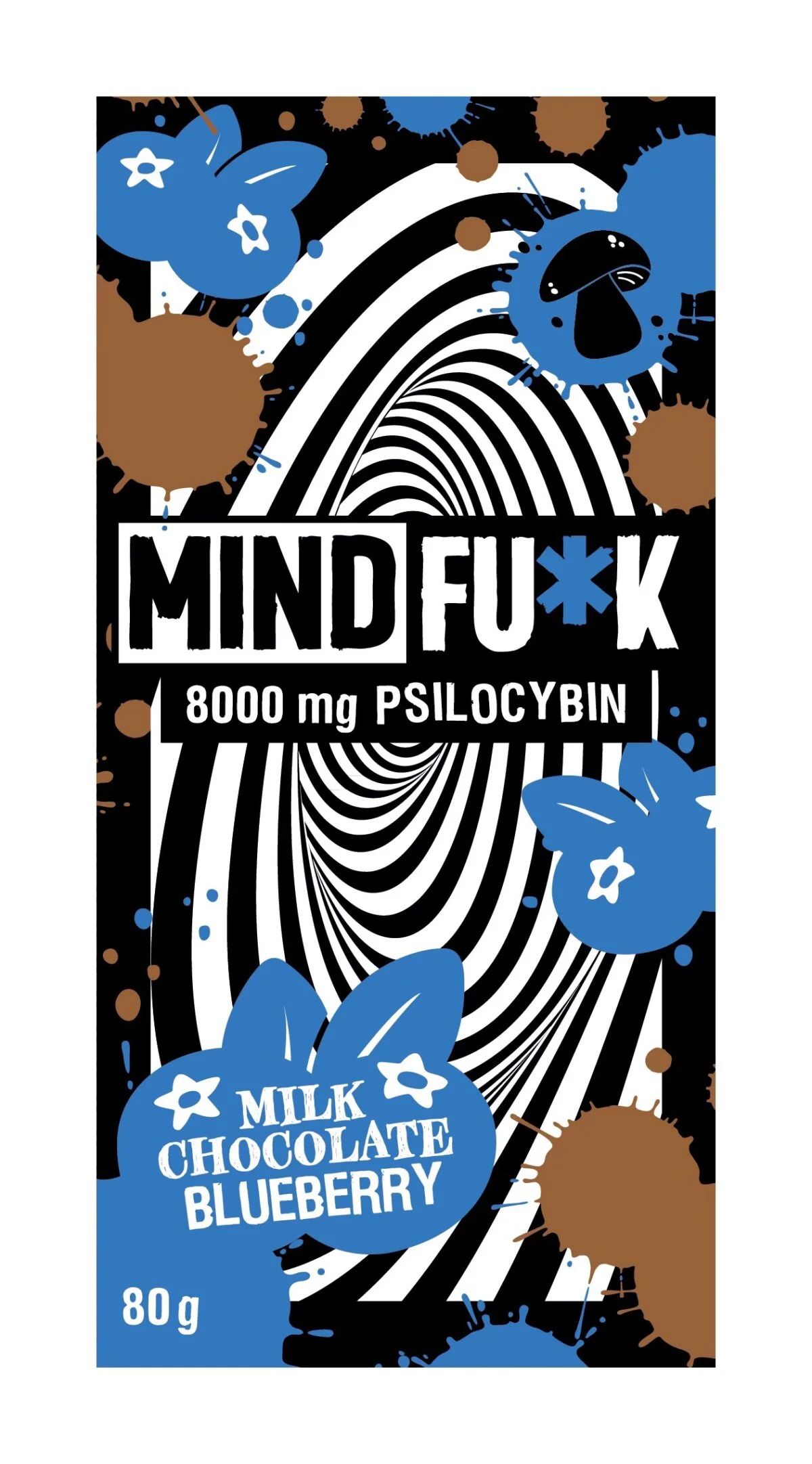 MIND FU*K Psilocybin Chocolate Bar