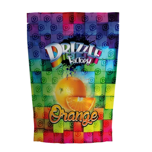 Drizzle Factory 1000MG Gummies Orange