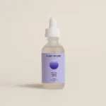 Frosted glass dropper bottle labeled “Plant of Life” THC-Free Organic CBD Oil 3000mg with a soft lavender and white minimalist design.
