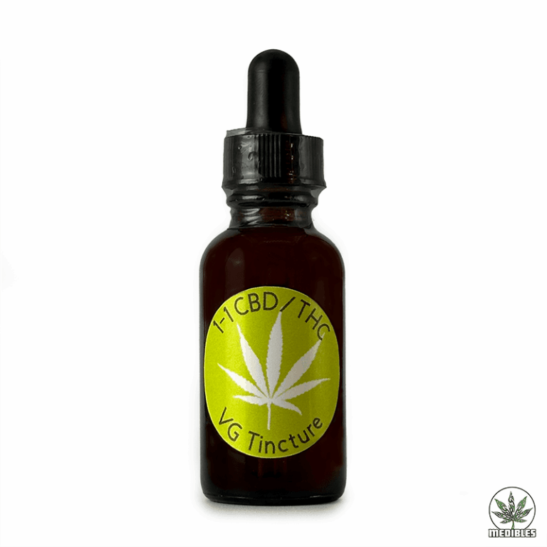CBD and THC 1:1 Tincture 1500MG - Mohawk Medibles Canada