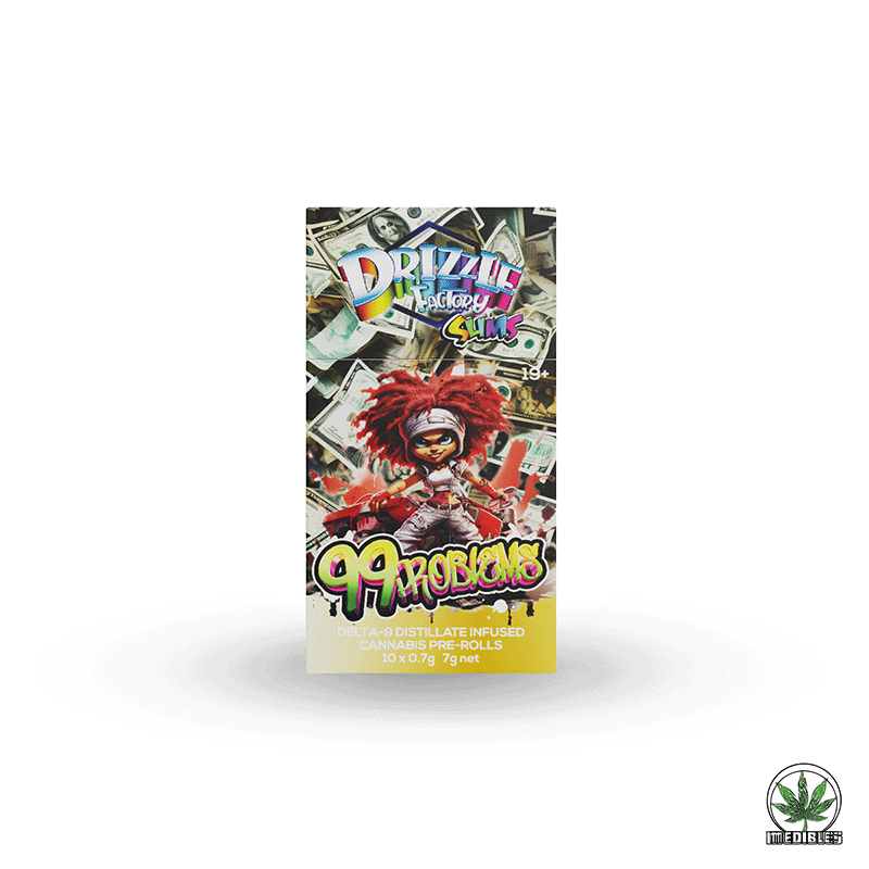 Drizzle Factory Slims Delta-9 Distillate Infused Pre-Rolls