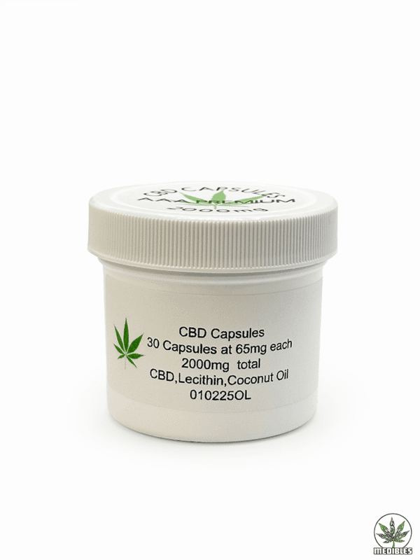 Medibles AAA CBD 2000mg Capsules