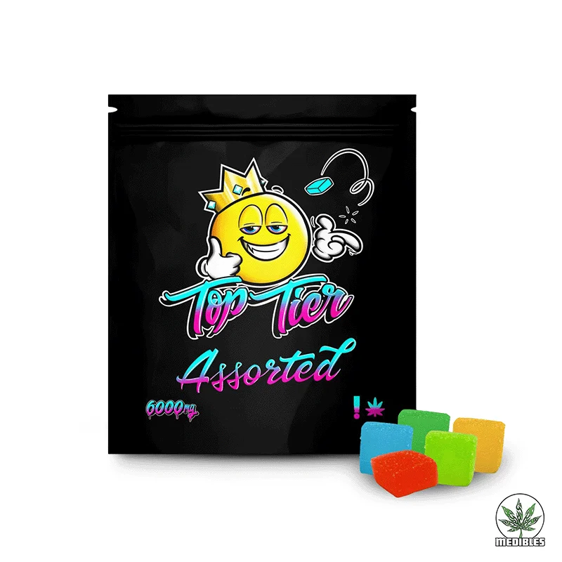 Top Tier Gummies 6000mg THC