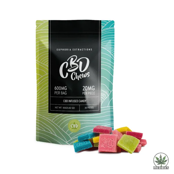Euphoria Extractions 600MG CBD Chews