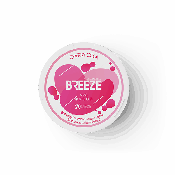 Breeze 6mg & 15mg Nicotine Pouches