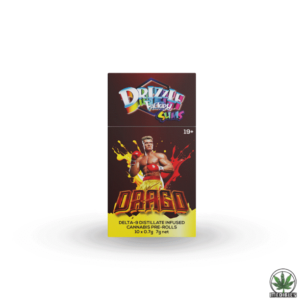 Drizzle Factory Slims Delta-9 Distillate Infused Pre-Rolls