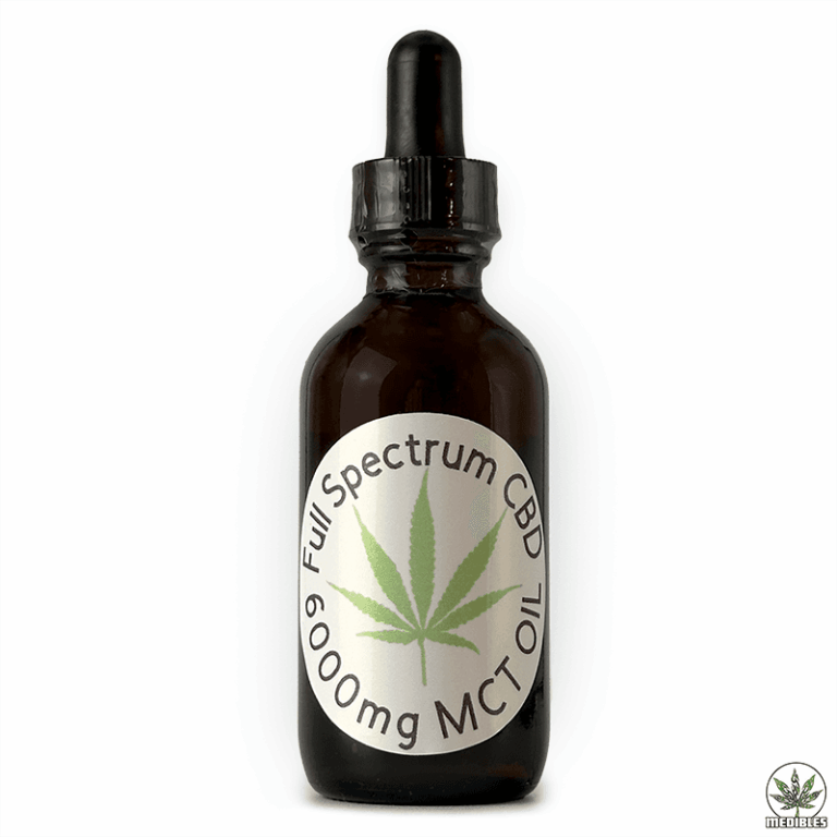 Full Spectrum CBD Tincture 6000MG